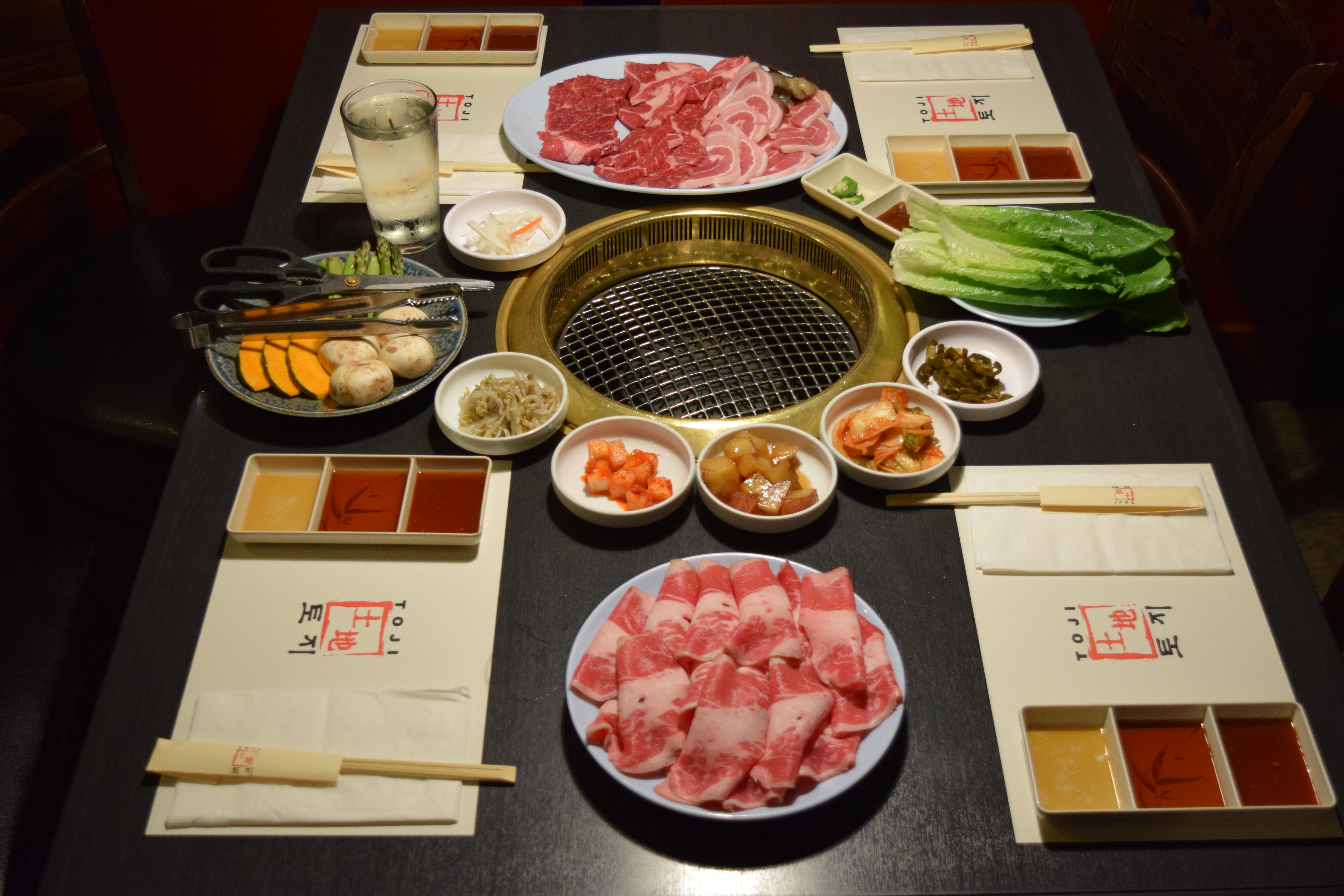 Korean BBQ Grill Table Korean Barbecue Grill Table